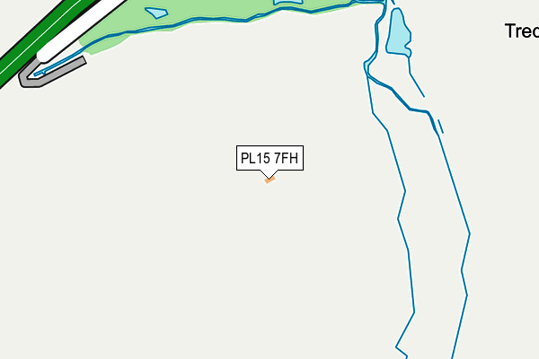 PL15 7FH map - OS OpenMap – Local (Ordnance Survey) PL15 7FH map - OS OpenMap – Local (Ordnance Survey)