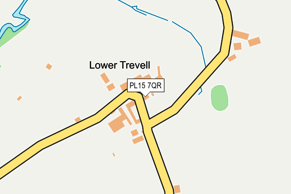 PL15 7QR map - OS OpenMap – Local (Ordnance Survey) PL15 7QR map - OS OpenMap – Local (Ordnance Survey)
