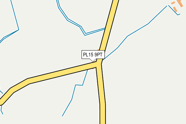 PL15 9PT map - OS OpenMap – Local (Ordnance Survey) PL15 9PT map - OS OpenMap – Local (Ordnance Survey)