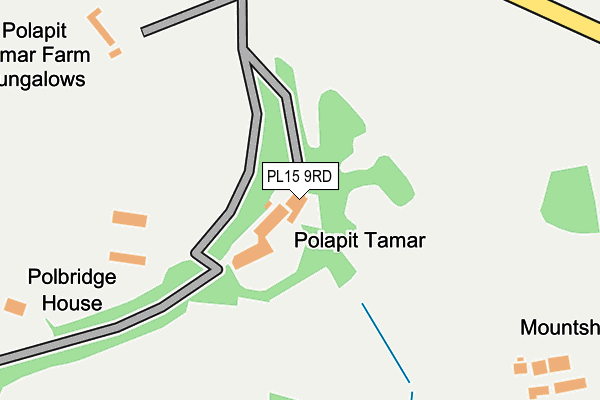PL15 9RD map - OS OpenMap – Local (Ordnance Survey) PL15 9RD map - OS OpenMap – Local (Ordnance Survey)