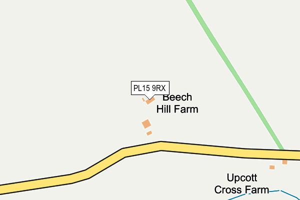 PL15 9RX map - OS OpenMap – Local (Ordnance Survey) PL15 9RX map - OS OpenMap – Local (Ordnance Survey)
