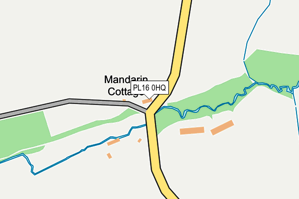 PL16 0HQ map - OS OpenMap – Local (Ordnance Survey) PL16 0HQ map - OS OpenMap – Local (Ordnance Survey)