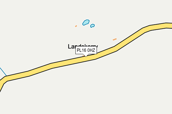 PL16 0HZ map - OS OpenMap – Local (Ordnance Survey) PL16 0HZ map - OS OpenMap – Local (Ordnance Survey)