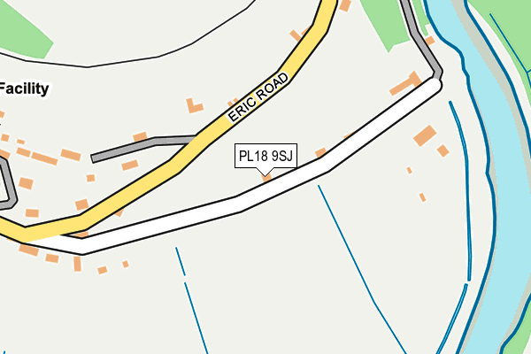 PL18 9SJ map - OS OpenMap – Local (Ordnance Survey) PL18 9SJ map - OS OpenMap – Local (Ordnance Survey)