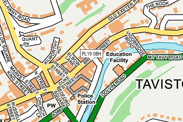 PL19 0BH map - OS OpenMap – Local (Ordnance Survey) PL19 0BH map - OS OpenMap – Local (Ordnance Survey)