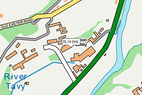 PL19 0HX map - OS OpenMap – Local (Ordnance Survey) PL19 0HX map - OS OpenMap – Local (Ordnance Survey)