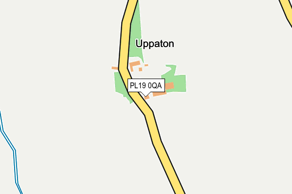 PL19 0QA map - OS OpenMap – Local (Ordnance Survey) PL19 0QA map - OS OpenMap – Local (Ordnance Survey)