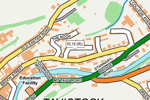 PL19 0RJ map - OS OpenMap – Local (Ordnance Survey) PL19 0RJ map - OS OpenMap – Local (Ordnance Survey)