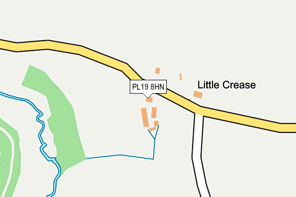 PL19 8HN map - OS OpenMap – Local (Ordnance Survey) PL19 8HN map - OS OpenMap – Local (Ordnance Survey)