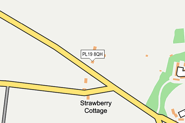PL19 8QH map - OS OpenMap – Local (Ordnance Survey) PL19 8QH map - OS OpenMap – Local (Ordnance Survey)