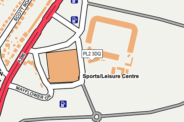 PL2 3DQ map - OS OpenMap – Local (Ordnance Survey) PL2 3DQ map - OS OpenMap – Local (Ordnance Survey)