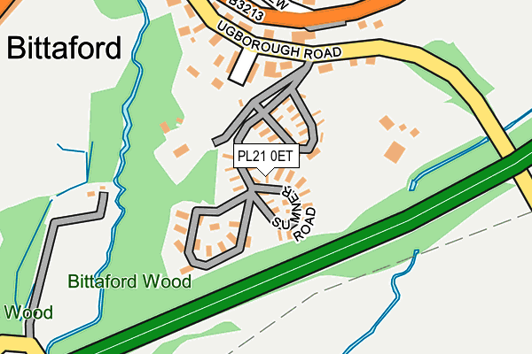 PL21 0ET map - OS OpenMap – Local (Ordnance Survey) PL21 0ET map - OS OpenMap – Local (Ordnance Survey)