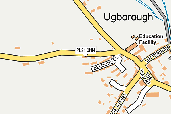 PL21 0NN map - OS OpenMap – Local (Ordnance Survey) PL21 0NN map - OS OpenMap – Local (Ordnance Survey)