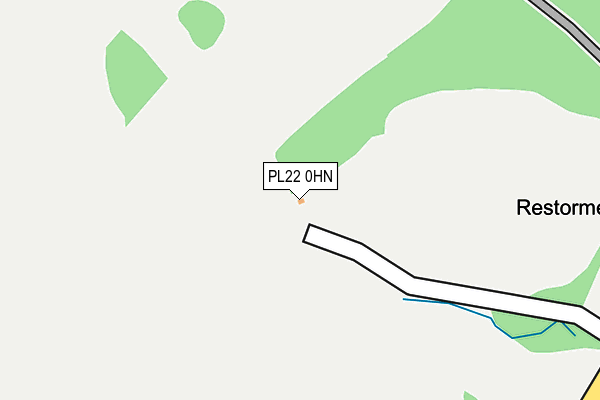 PL22 0HN map - OS OpenMap – Local (Ordnance Survey) PL22 0HN map - OS OpenMap – Local (Ordnance Survey)