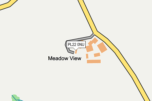 PL22 0NU map - OS OpenMap – Local (Ordnance Survey) PL22 0NU map - OS OpenMap – Local (Ordnance Survey)