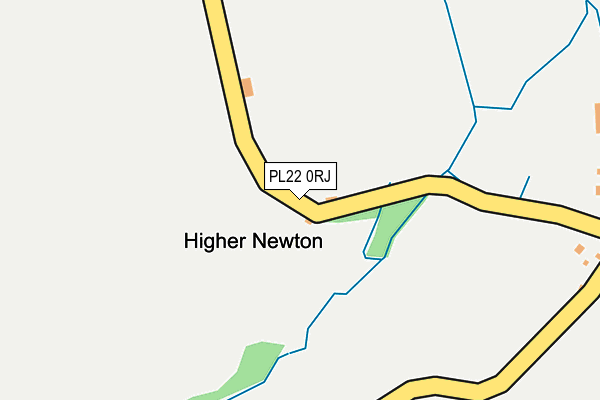 PL22 0RJ map - OS OpenMap – Local (Ordnance Survey) PL22 0RJ map - OS OpenMap – Local (Ordnance Survey)