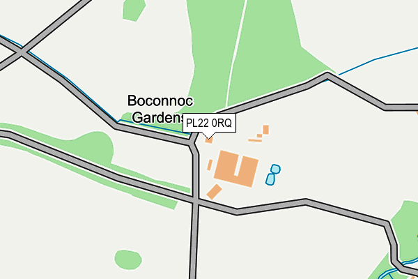 PL22 0RQ map - OS OpenMap – Local (Ordnance Survey) PL22 0RQ map - OS OpenMap – Local (Ordnance Survey)
