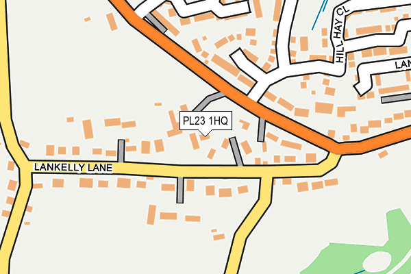 PL23 1HQ map - OS OpenMap – Local (Ordnance Survey) PL23 1HQ map - OS OpenMap – Local (Ordnance Survey)