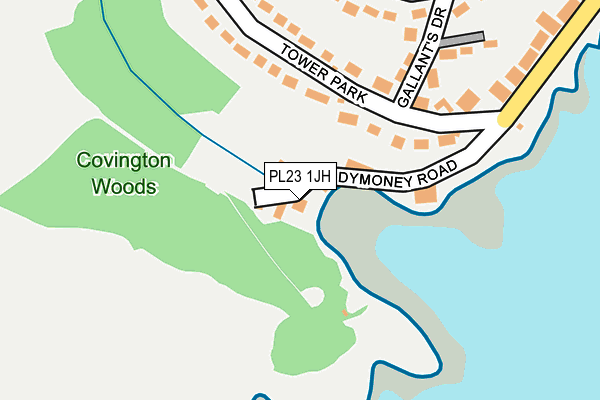 PL23 1JH map - OS OpenMap – Local (Ordnance Survey) PL23 1JH map - OS OpenMap – Local (Ordnance Survey)