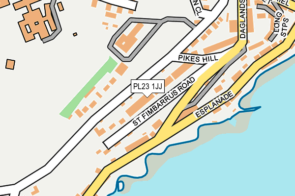 PL23 1JJ map - OS OpenMap – Local (Ordnance Survey) PL23 1JJ map - OS OpenMap – Local (Ordnance Survey)