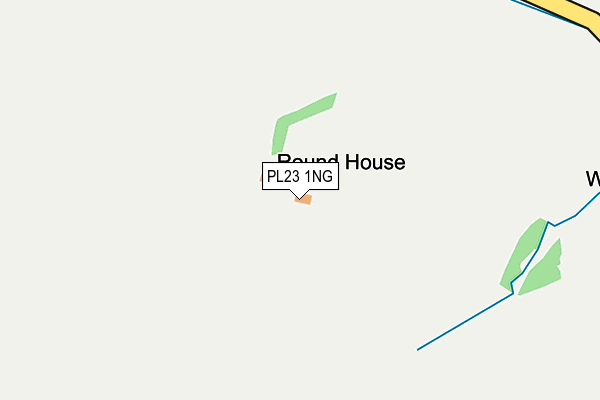 PL23 1NG map - OS OpenMap – Local (Ordnance Survey) PL23 1NG map - OS OpenMap – Local (Ordnance Survey)