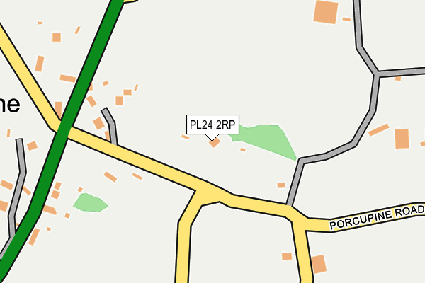 PL24 2RP map - OS OpenMap – Local (Ordnance Survey) PL24 2RP map - OS OpenMap – Local (Ordnance Survey)
