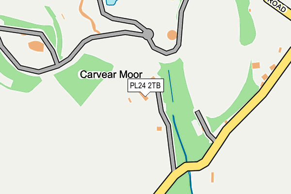 PL24 2TB map - OS OpenMap – Local (Ordnance Survey) PL24 2TB map - OS OpenMap – Local (Ordnance Survey)