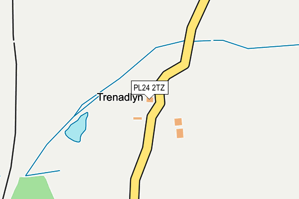PL24 2TZ map - OS OpenMap – Local (Ordnance Survey) PL24 2TZ map - OS OpenMap – Local (Ordnance Survey)