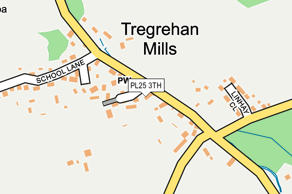 PL25 3TH map - OS OpenMap – Local (Ordnance Survey) PL25 3TH map - OS OpenMap – Local (Ordnance Survey)