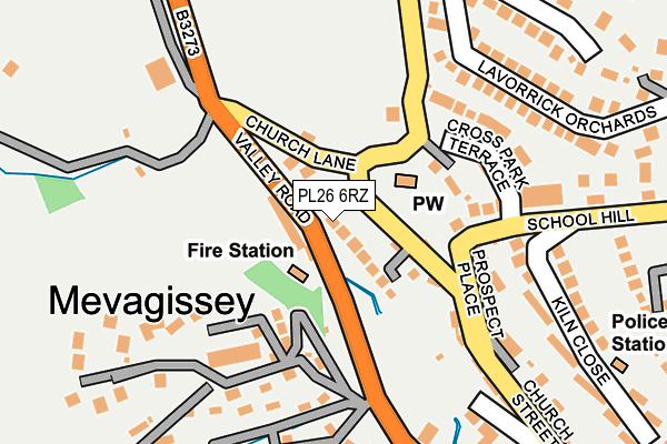 PL26 6RZ map - OS OpenMap – Local (Ordnance Survey) PL26 6RZ map - OS OpenMap – Local (Ordnance Survey)