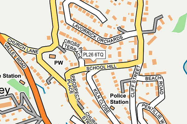 PL26 6TQ map - OS OpenMap – Local (Ordnance Survey) PL26 6TQ map - OS OpenMap – Local (Ordnance Survey)
