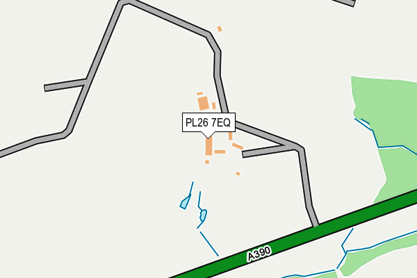 PL26 7EQ map - OS OpenMap – Local (Ordnance Survey) PL26 7EQ map - OS OpenMap – Local (Ordnance Survey)