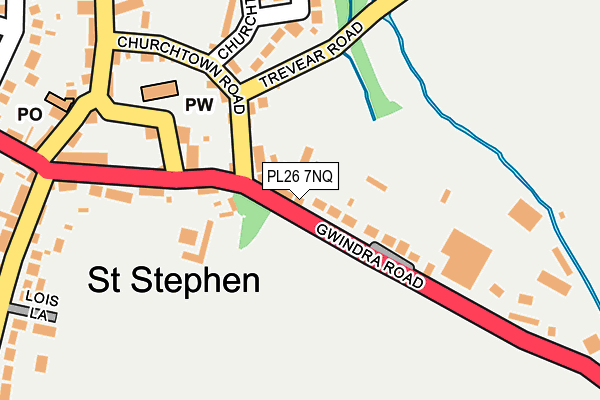 PL26 7NQ map - OS OpenMap – Local (Ordnance Survey) PL26 7NQ map - OS OpenMap – Local (Ordnance Survey)