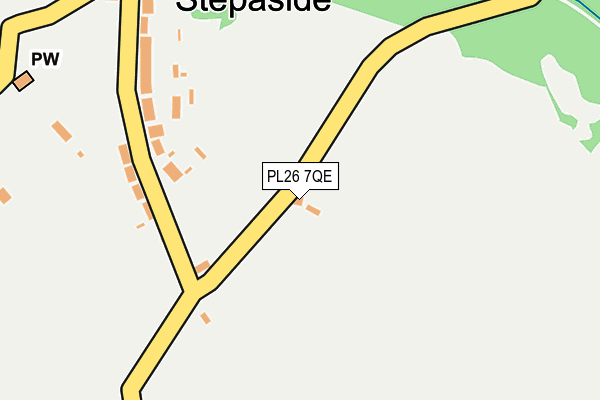 PL26 7QE map - OS OpenMap – Local (Ordnance Survey) PL26 7QE map - OS OpenMap – Local (Ordnance Survey)