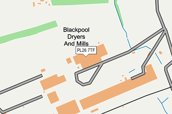 PL26 7TF map - OS OpenMap – Local (Ordnance Survey) PL26 7TF map - OS OpenMap – Local (Ordnance Survey)
