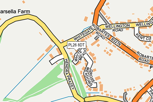 PL26 8DT map - OS OpenMap – Local (Ordnance Survey) PL26 8DT map - OS OpenMap – Local (Ordnance Survey)