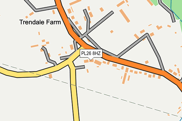PL26 8HZ map - OS OpenMap – Local (Ordnance Survey) PL26 8HZ map - OS OpenMap – Local (Ordnance Survey)