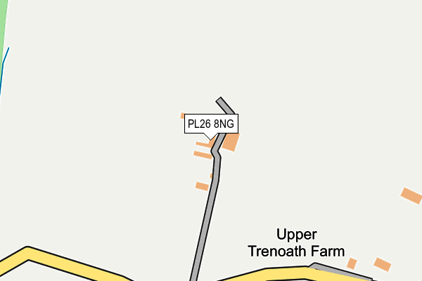 PL26 8NG map - OS OpenMap – Local (Ordnance Survey) PL26 8NG map - OS OpenMap – Local (Ordnance Survey)