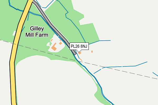 PL26 8NJ map - OS OpenMap – Local (Ordnance Survey) PL26 8NJ map - OS OpenMap – Local (Ordnance Survey)