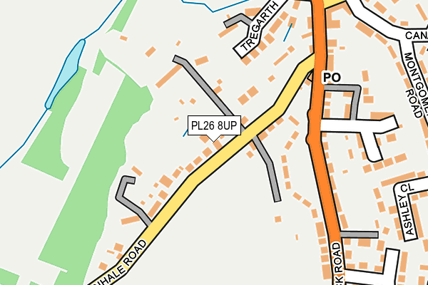 PL26 8UP map - OS OpenMap – Local (Ordnance Survey) PL26 8UP map - OS OpenMap – Local (Ordnance Survey)