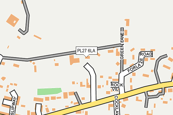 PL27 6LA map - OS OpenMap – Local (Ordnance Survey) PL27 6LA map - OS OpenMap – Local (Ordnance Survey)