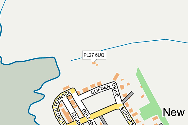 PL27 6UQ map - OS OpenMap – Local (Ordnance Survey) PL27 6UQ map - OS OpenMap – Local (Ordnance Survey)