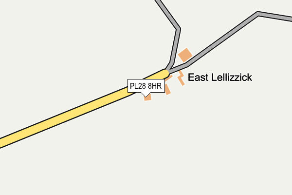PL28 8HR map - OS OpenMap – Local (Ordnance Survey) PL28 8HR map - OS OpenMap – Local (Ordnance Survey)