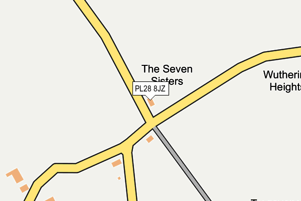PL28 8JZ map - OS OpenMap – Local (Ordnance Survey) PL28 8JZ map - OS OpenMap – Local (Ordnance Survey)