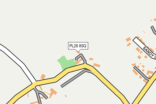PL28 8SQ map - OS OpenMap – Local (Ordnance Survey) PL28 8SQ map - OS OpenMap – Local (Ordnance Survey)