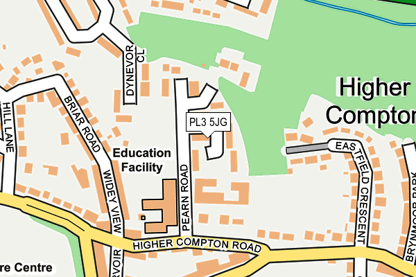 PL3 5JG map - OS OpenMap – Local (Ordnance Survey) PL3 5JG map - OS OpenMap – Local (Ordnance Survey)