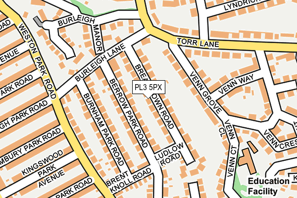 PL3 5PX map - OS OpenMap – Local (Ordnance Survey) PL3 5PX map - OS OpenMap – Local (Ordnance Survey)