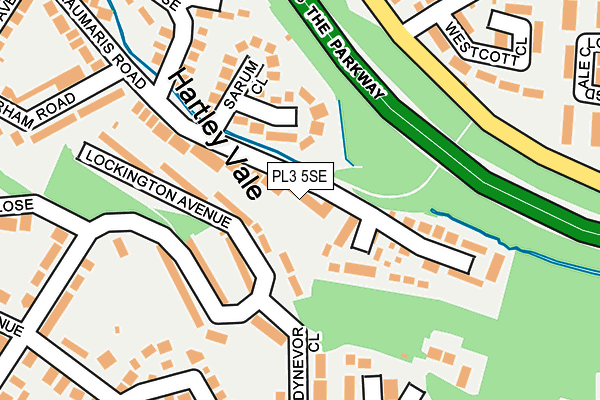 PL3 5SE map - OS OpenMap – Local (Ordnance Survey) PL3 5SE map - OS OpenMap – Local (Ordnance Survey)