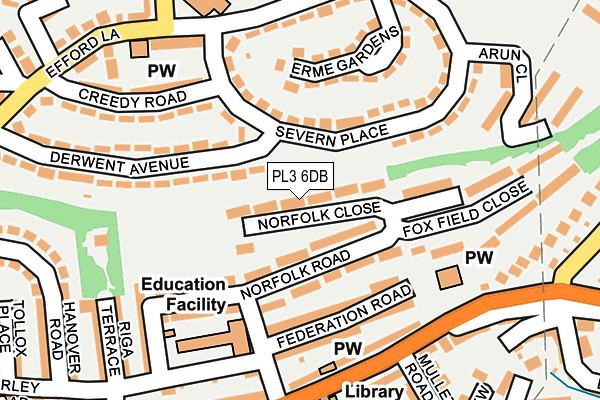 PL3 6DB map - OS OpenMap – Local (Ordnance Survey) PL3 6DB map - OS OpenMap – Local (Ordnance Survey)