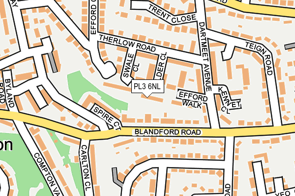 PL3 6NL map - OS OpenMap – Local (Ordnance Survey) PL3 6NL map - OS OpenMap – Local (Ordnance Survey)